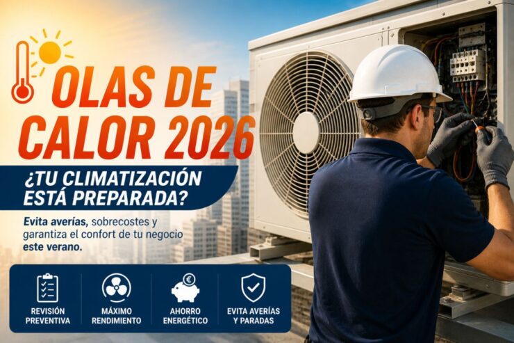 olas de calor climatización empresas